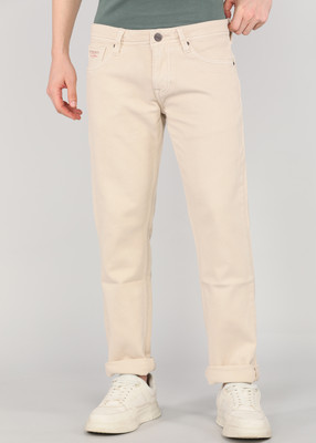 INTEGRITI Slim Men Beige Jeans