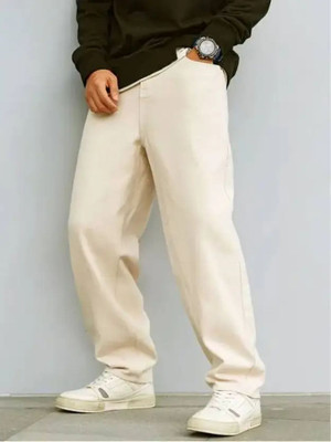 moda star Regular Men Beige Jeans