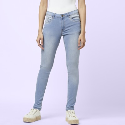 YU by Pantaloons Skinny Women Light Blue Jeans