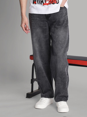 Bene Kleed Loose Fit Men Grey Jeans