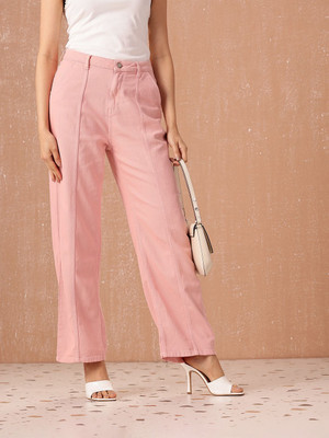 all about you Straight Fit Women Beige Jeans