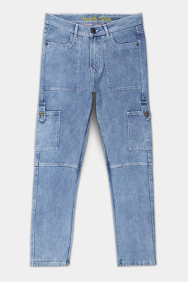 french crown Relaxed Fit Men Blue Jeans