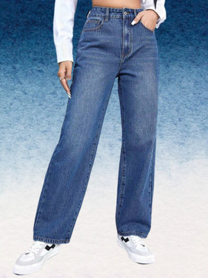 Mocktail Kocktail Loose Fit Women Blue Jeans