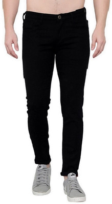 Strobine Slim Men Black Jeans
