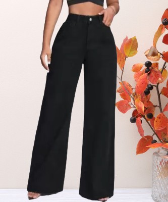 Jeancherry Loose Fit Women Black Jeans