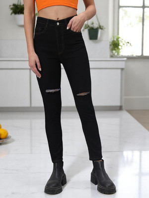 GUTI Skinny Women Black Jeans