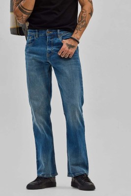 Snitch Boot-Leg Men Blue Jeans