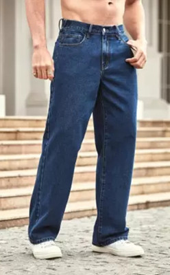 METRONAUT Loose Fit Men Dark Blue Jeans