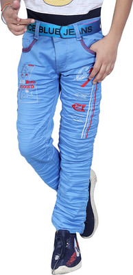 Kundan Regular Boys Light Blue Jeans