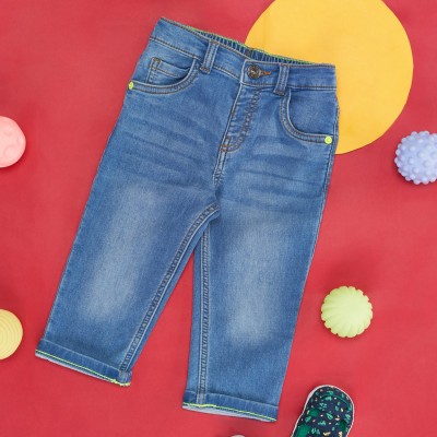 Pantaloons Baby Regular Baby Boys Dark Blue Jeans