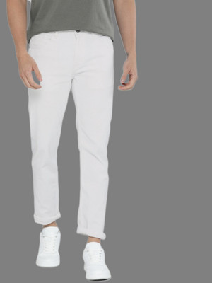 Halogen Skinny Men White Jeans