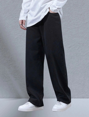 DENIM BOLD Boot-Leg Men Black Jeans