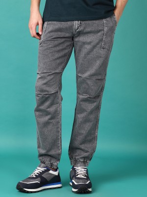 V-MART Jogger Fit Men Grey Jeans