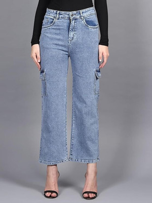 KILLER Straight Fit Girls Light Blue Jeans