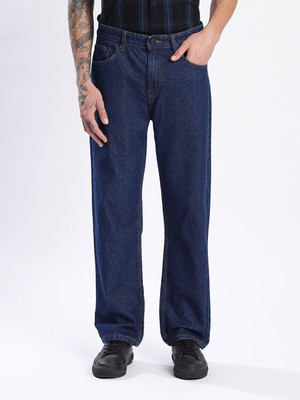 Bene Kleed Straight Fit Men Dark Blue Jeans