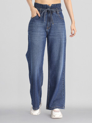 Tokyo Talkies Flared Women Blue Jeans