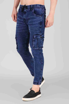 Senger Jogger Fit Men Blue Jeans