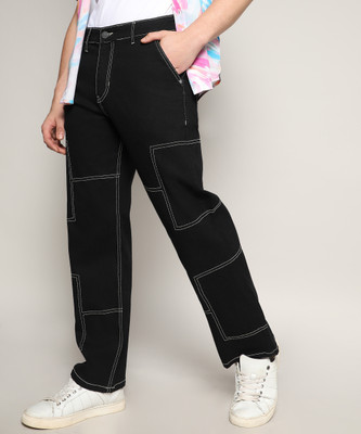 CAMPUS SUTRA Regular Men Black Jeans