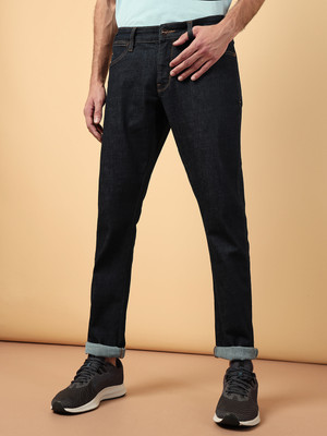Wrangler Skinny Men Dark Blue Jeans