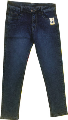 foustreeg Slim Men Black Jeans