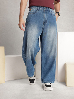 WROGN Boot-Leg Men Blue Jeans
