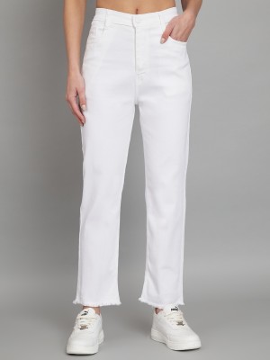 AngelFab Regular Women White Jeans