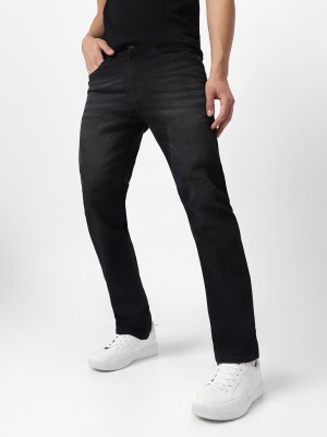 Urbano Fashion Regular Men Black Jeans