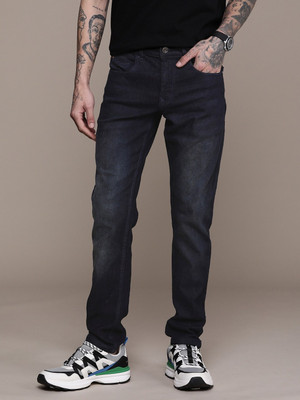 WROGN Slim Men Dark Blue Jeans