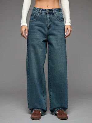 AADVI FASHION Relaxed Fit Women Blue Jeans
