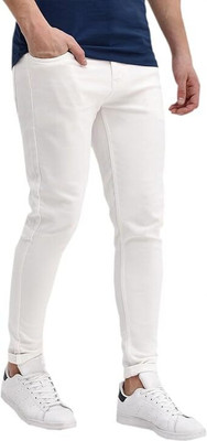 zara men Regular Men White Jeans