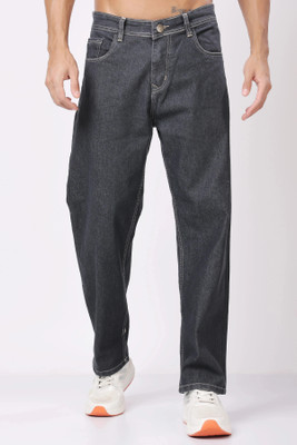 ZAYSH Loose Fit Men Grey Jeans