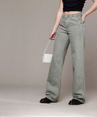 Roadster Boot-Leg Women Grey Jeans