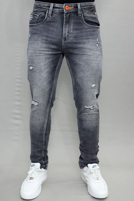 GEX Slim Men Grey Jeans