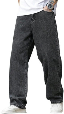 AzureAttire Straight Fit Men Grey Jeans