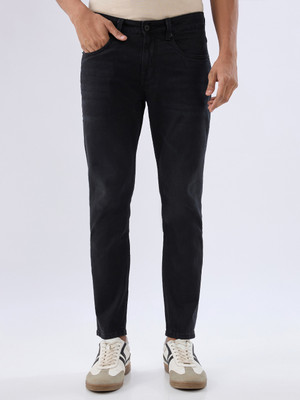 Spykar Slim Men Black Jeans