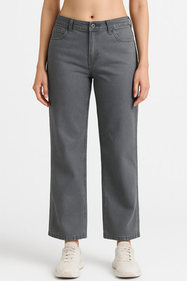 SITIZ Straight Fit Women Grey Jeans