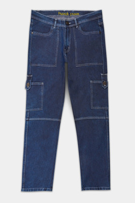 french crown Relaxed Fit Men Blue Jeans