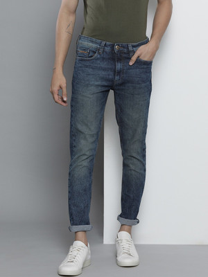 The Indian Garage Co. Slim Men Blue Jeans