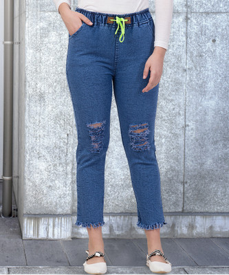 DenimStory Relaxed Fit Women Blue, Black Jeans