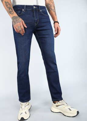 FLYING MACHINE Straight Fit Men Blue Jeans