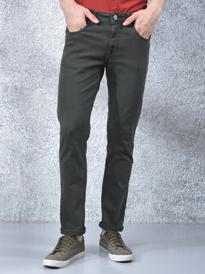 Canary London Slim Men Dark Green Jeans