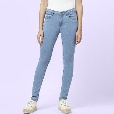 YU by Pantaloons Skinny Women Light Blue Jeans