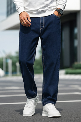 markview Loose Fit Men Dark Blue Jeans