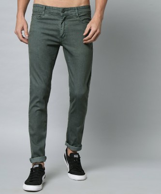 STUDIO NEXX Slim Men Green Jeans