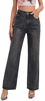 Seema Singh Flared Women Dark Grey Jeans