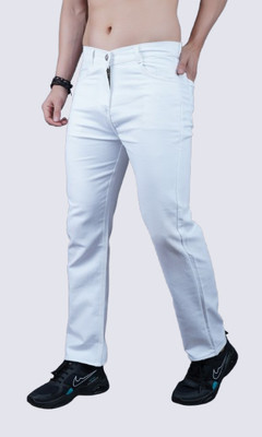 mevan Regular Men White Jeans