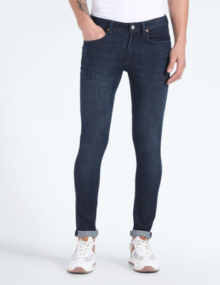 FLYING MACHINE Skinny Men Blue Jeans