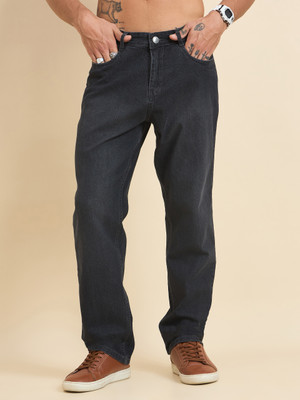 STUDIO NEXX Loose Fit Men Black Jeans