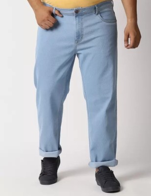 HouseOfCommon Regular Men Light Blue Jeans