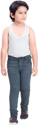 GOYAMTRADERS Slim Boys Grey Jeans